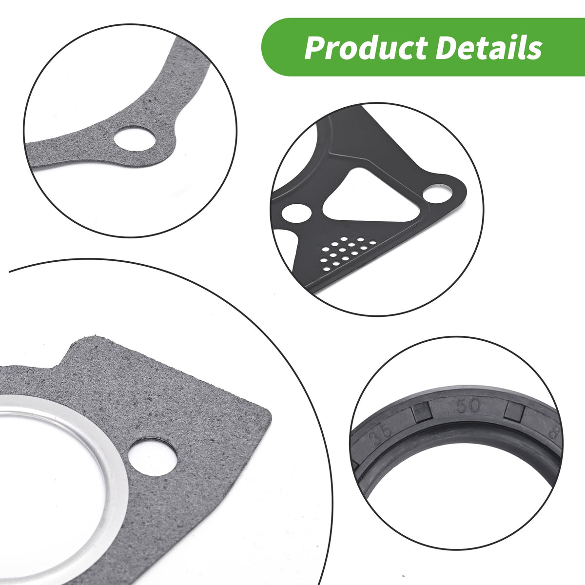 10L0L head cover gasket helps maintain engine cleanliness and oil containment