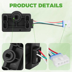 10L0L GCOR accelerator sensor clip and mounting hardware close-up