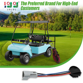 10L0L Golf Cart GE sensor side connector for easy replacement.