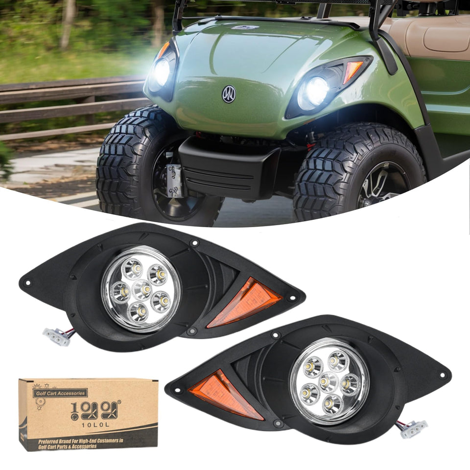 10L0L golf cart headlight Yamaha G29 Drive left side for reliable night visibility