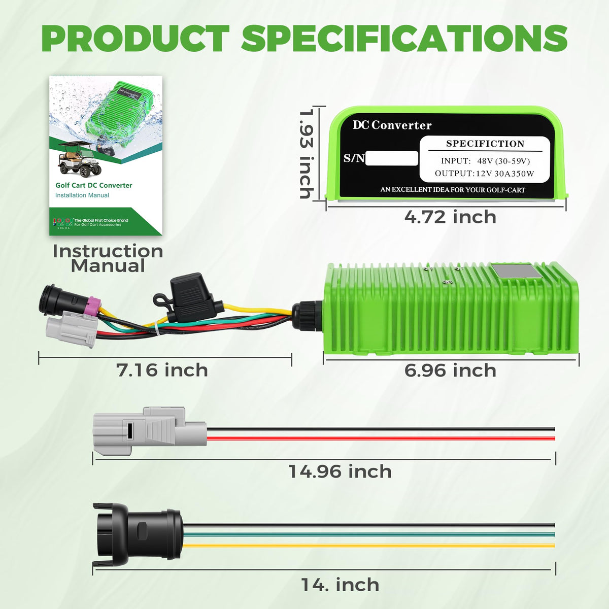 10L0L powers headlights and accessories with stable 12V source