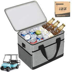 10L0L Golf Cart Ice Bag front view showing 27L capacity for drinks on the course