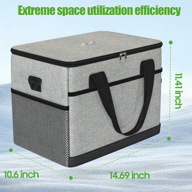 10L0L Golf Cart Ice Bag packed with cans for on-course versatility