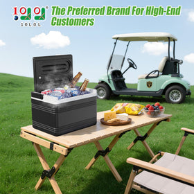 10L0L ice chest cooler with ice retention stays cold on hot courses
