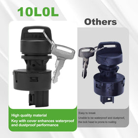 10L0L Golf Cart ignition switch durable, weather-resistant construction