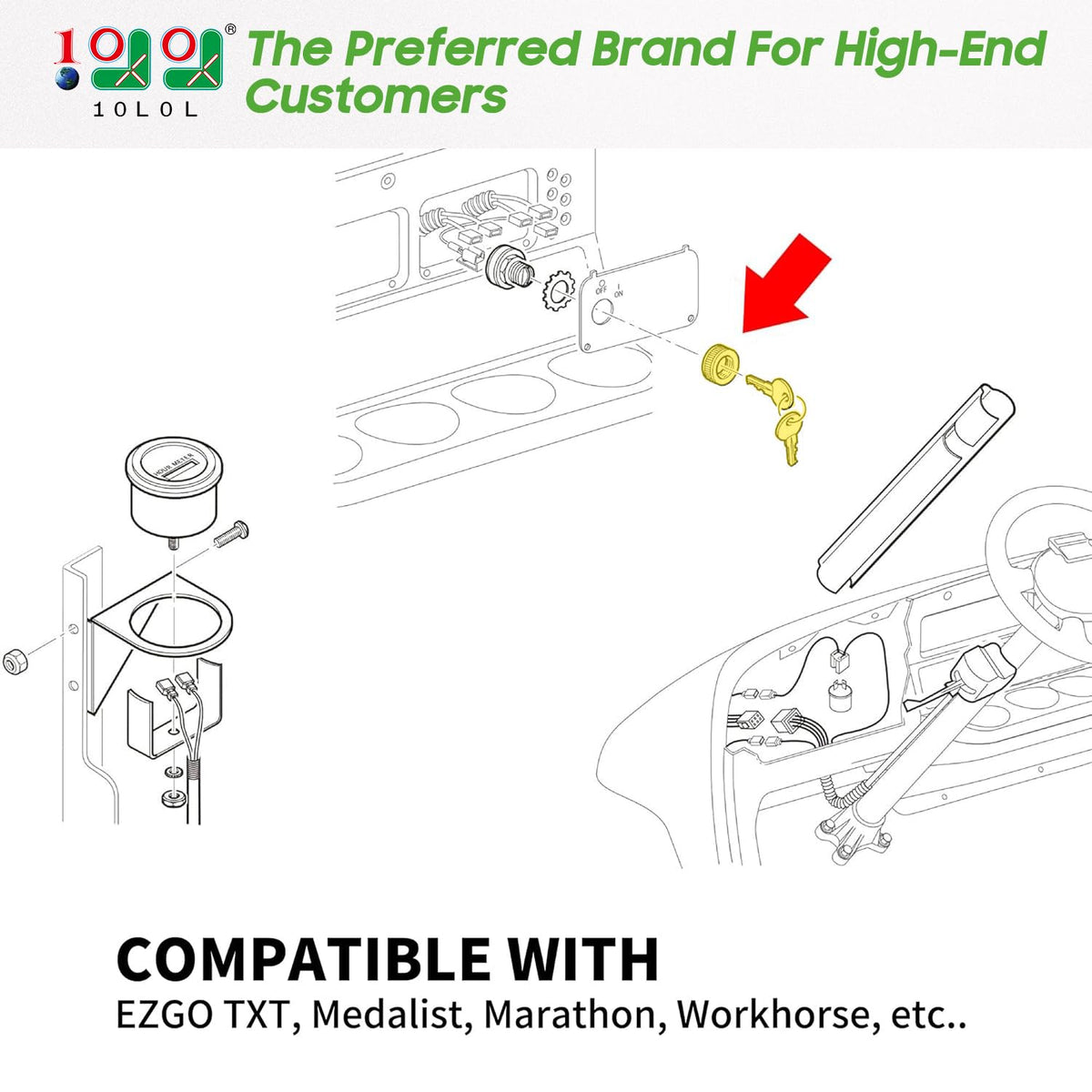 Four-terminal design supports lights and accessories