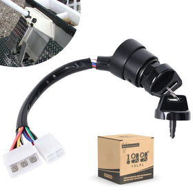 10L0L ignition switch key closeup shows durable build and OEM-ready fit