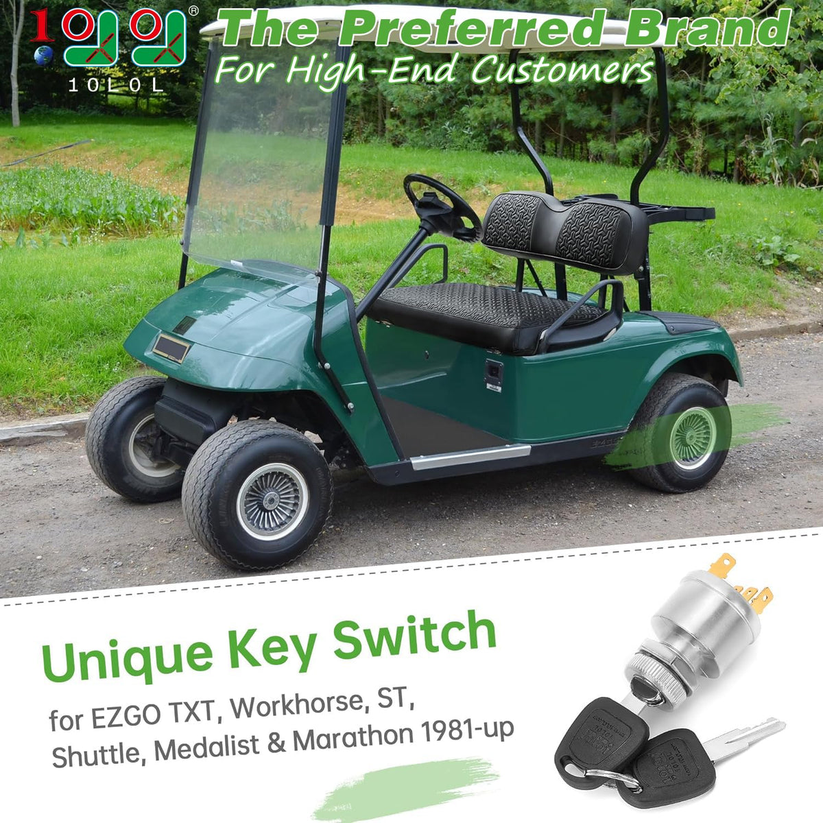 10L0L Medalist ignition switch offers reliable start and compatibility