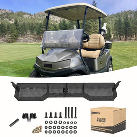 10L0L Golf Cart Inner Storage Basket front dash black keeps essentials tidy and within reach