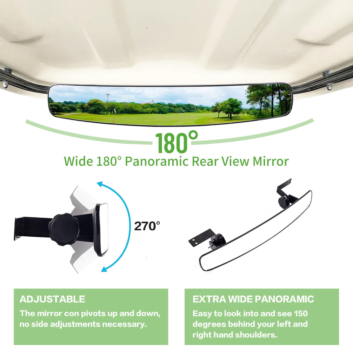 10L0L interior rear-view mirror improves interior visibility for drivers