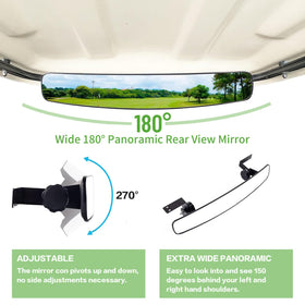 10L0L interior rear-view mirror improves interior visibility for drivers