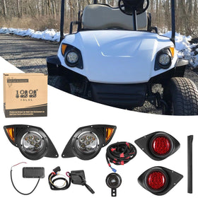 10L0L front headlights and turn signals for Yamaha G29 improve night visibility