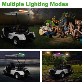 10L0L remote control for quick color changes on the golf cart light
