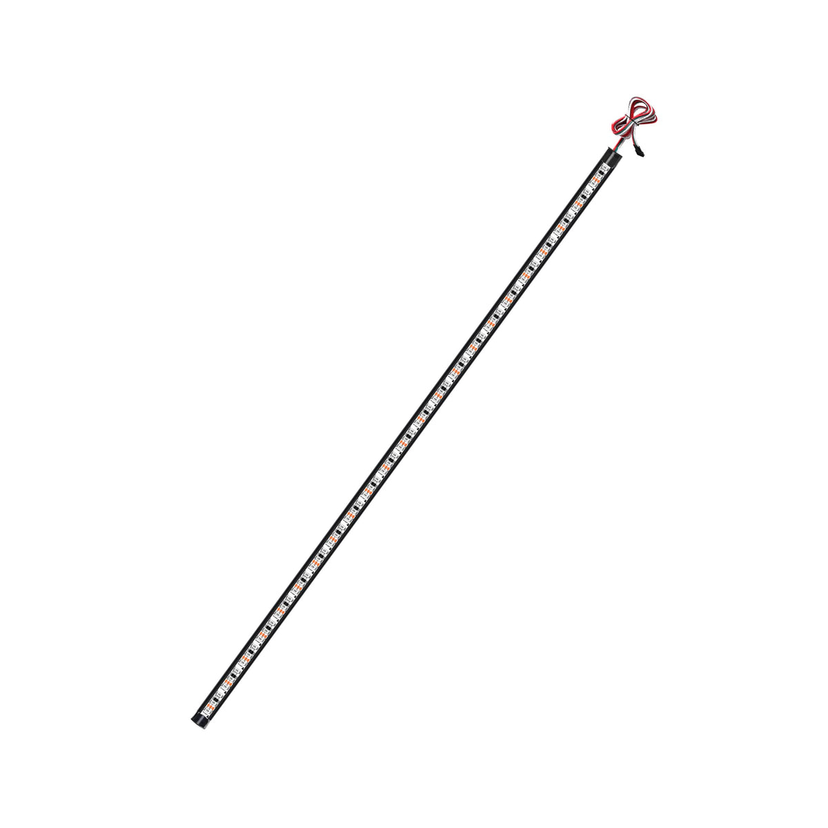 10L0L golf cart light strip on canopy for enhanced nighttime visibility