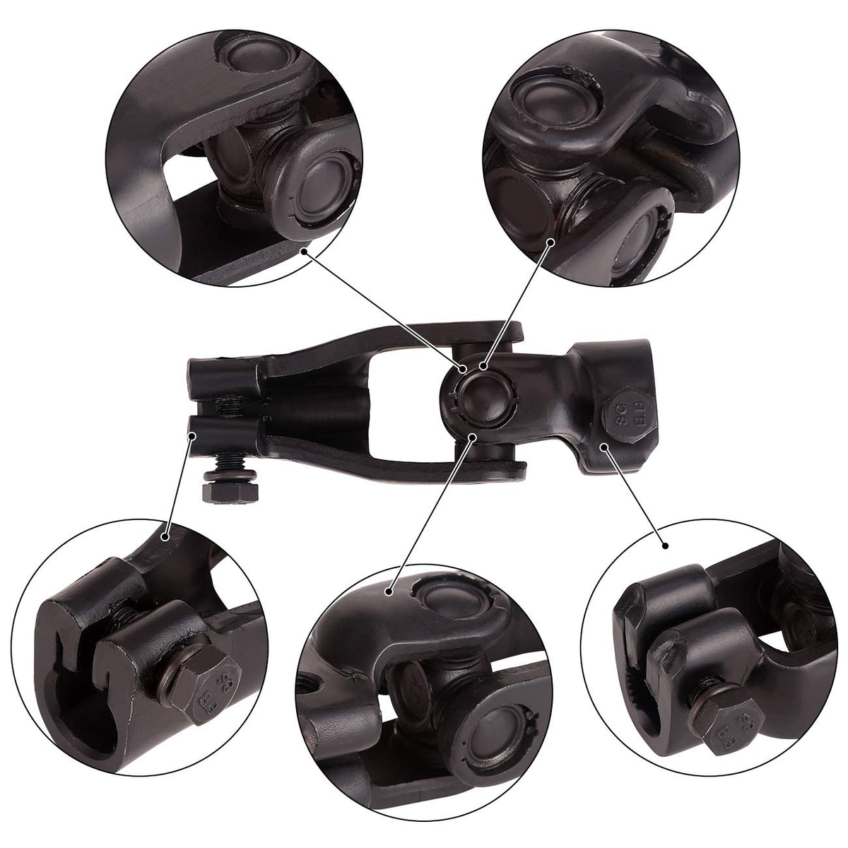 10L0L lower yoke for Tempo 2018-up with corrosion-resistant finish.