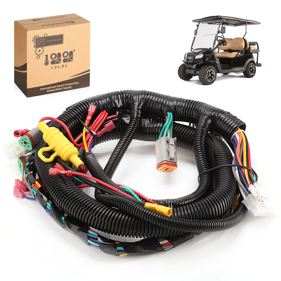 10L0L golf cart main harness for Club Car Precedent and Tempo, reliable replacement