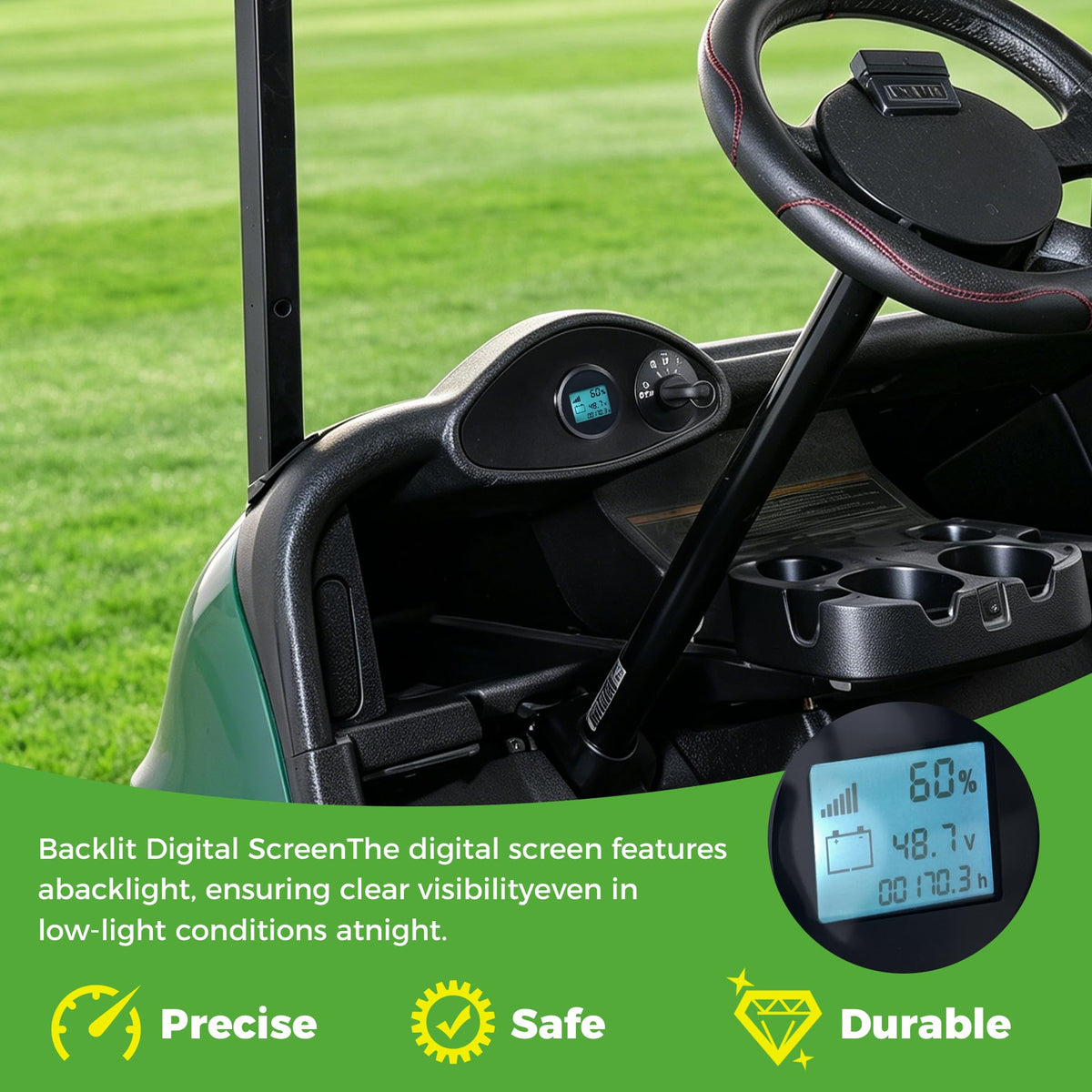 10L0L easy plug-and-play installation fits a 2-inch mounting hole