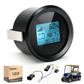 10L0L golf cart meter EZGO RXV 48V display for accurate charge status