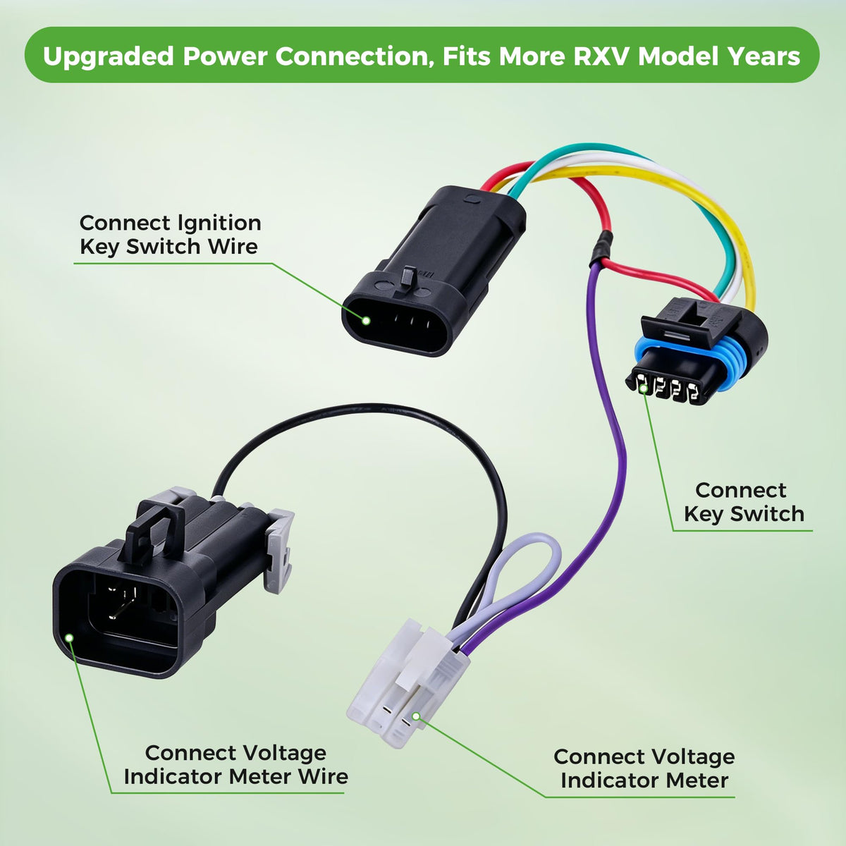 10L0L compatibility with 2008+ EZGO RXV 48V vehicles