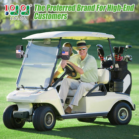 10L0L Golf Cart Mirror anti-fog glass stays clear in rain