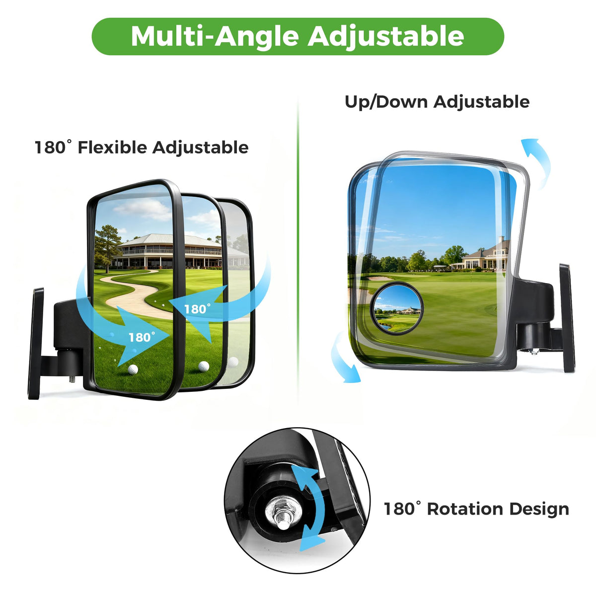 10L0L durable PP shell and ABS clamp withstands weather.