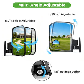 10L0L durable PP shell and ABS clamp withstands weather.