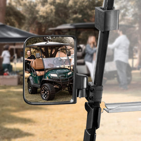 10L0L golf cart mirror installation hardware included for easy mounting