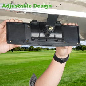 10L0L golf cart mirror installation kit included for quick setup