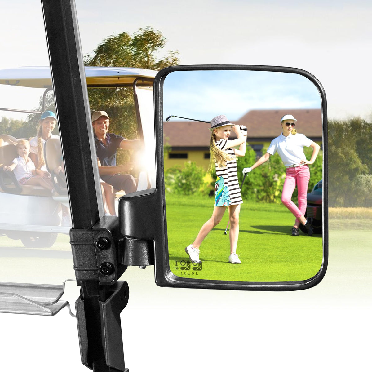 10L0L fits multiple cart models including EZGO TXT, RXV, and Club Car.
