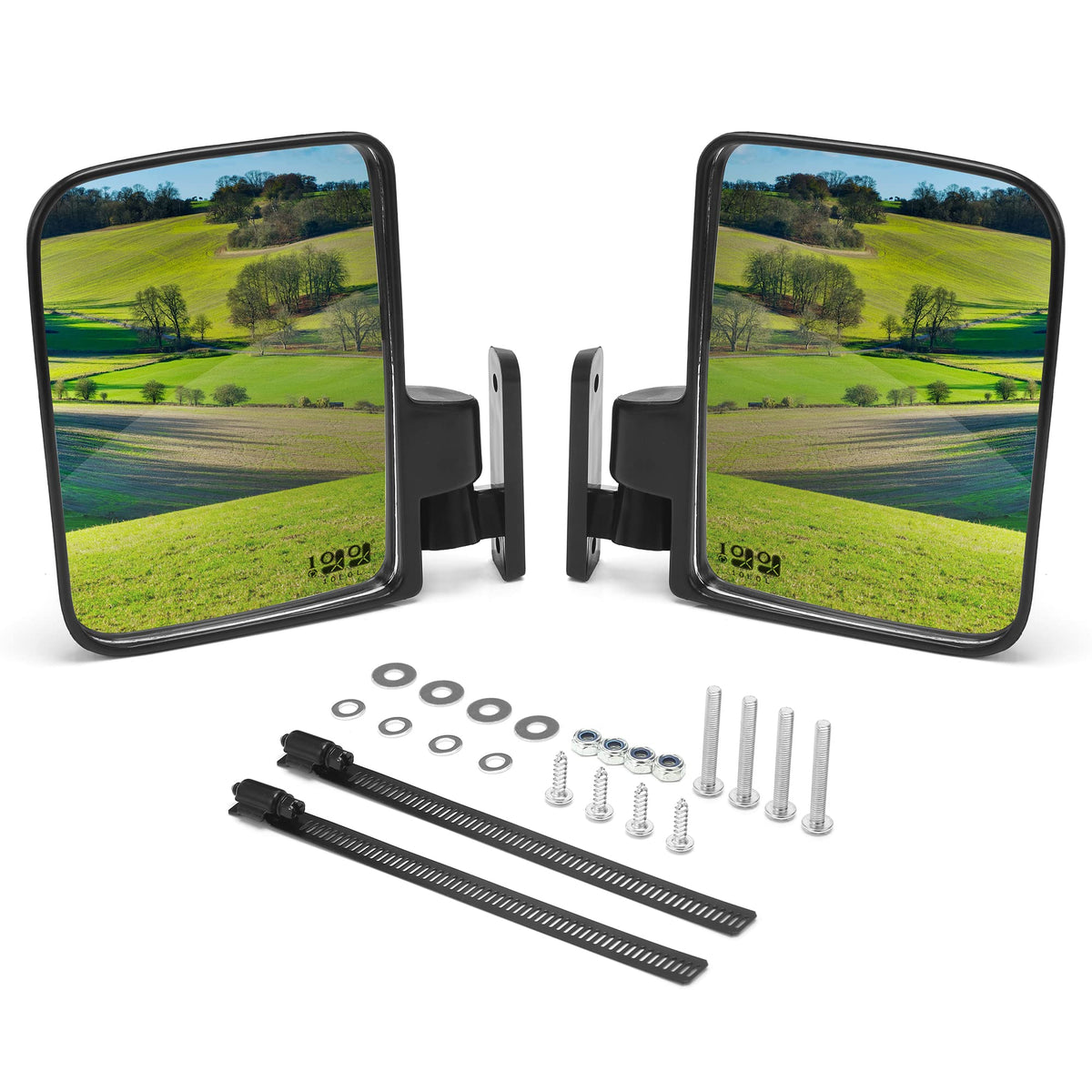 10L0L golf cart mirror side view for Yamaha improves rear awareness