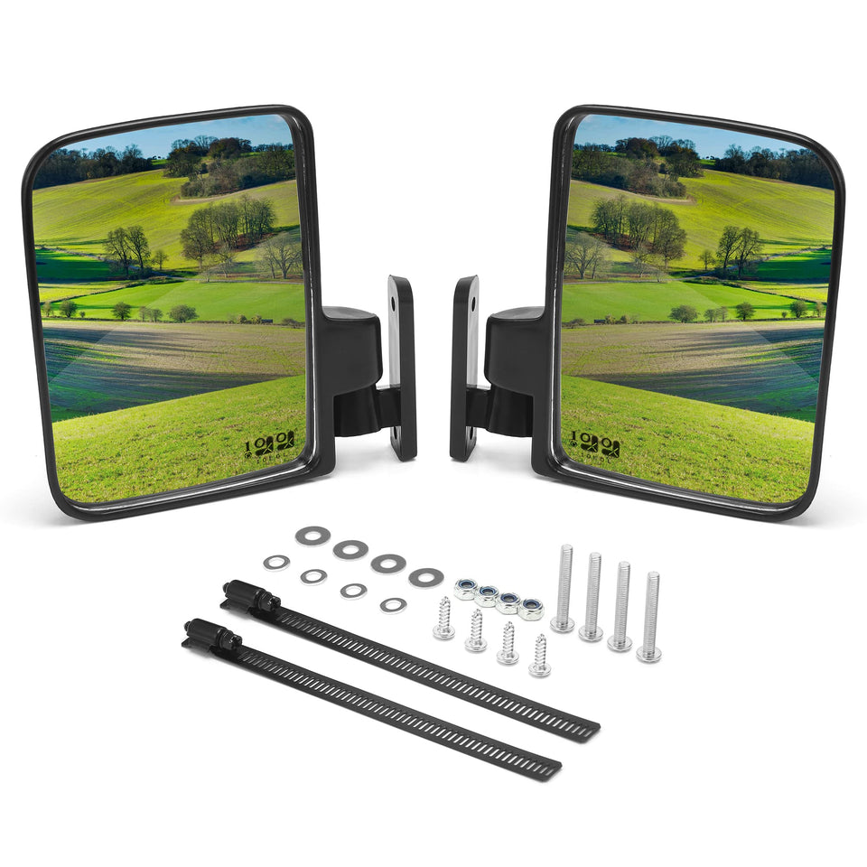 10L0L golf cart mirror side view for Yamaha improves rear awareness