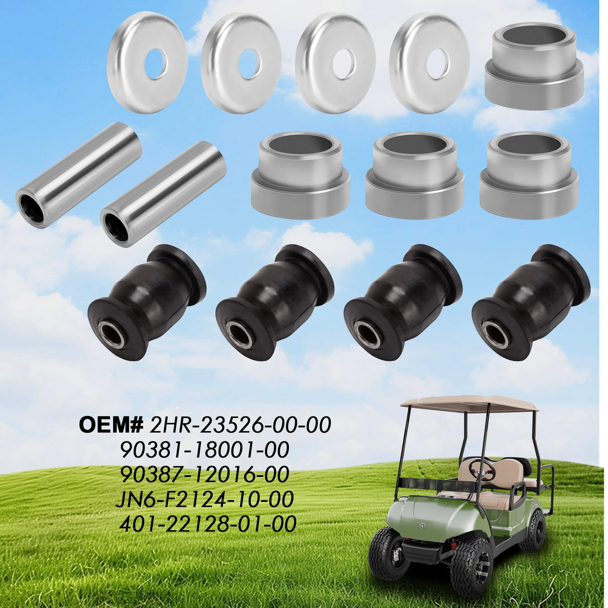 10L0L Golf Cart OEM-number replacements ensure reliable compatibility with Yamaha models.