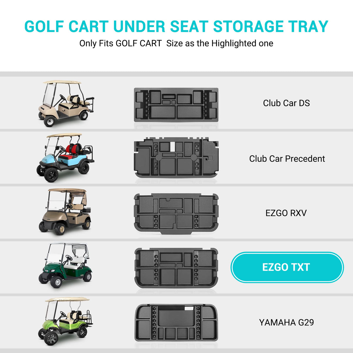 10L0L Compact under-seat solution keeps valuables accessible