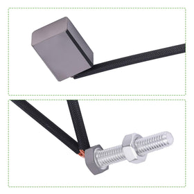 Two brushes included in the 10L0L kit for straightforward installation