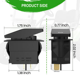 10L0L Packaging protects switch during shipping.
