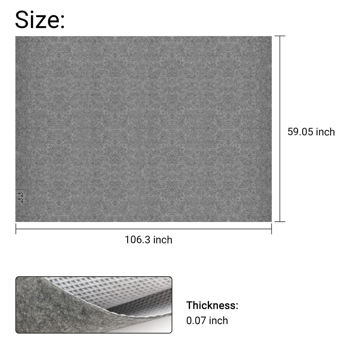 10L0L golf cart parking mats compatible with Yamaha EZGO Club Car models.