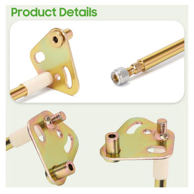 Maintains proper MCOR alignment with factory pedal linkage