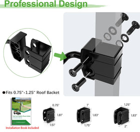 10L0L golf cart phone holder easy-installation with no drilling required