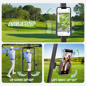 No-drilling design simplifies installation on the golf cart
