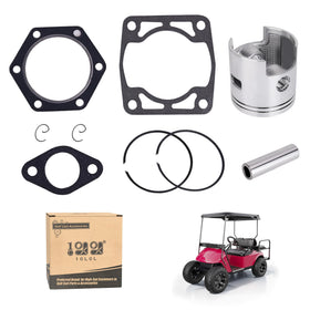 10L0L golf cart piston rings kit exploded view for EZGO compatibility