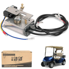 10L0L golf cart potentiometer with micro switch for EZGO Marathon 1989-1994, enables smoother electronic upgrades