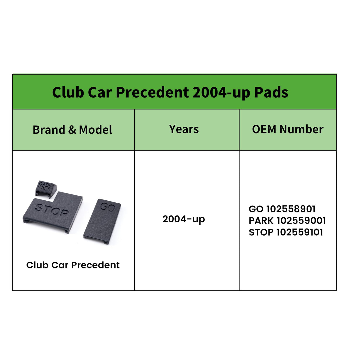 10L0L Precedent 2004-up fit close-up for easy replacement alignment