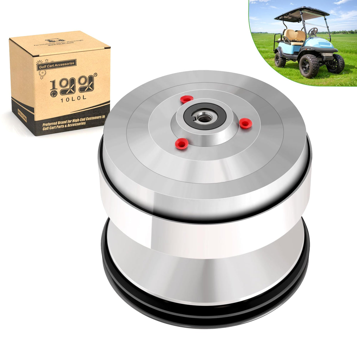 10l0l Golf Cart Primary Drive Clutch Assembly for Club Car DS demonstrates smooth engagement and torque