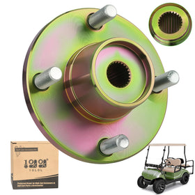 10L0L rear axle hub for Yamaha G8 and G9 improves durability and ride stability.