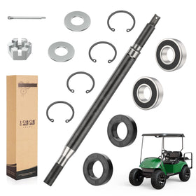 10L0L rear passenger-side axle kit for EZGO TXT with OEM-fit components