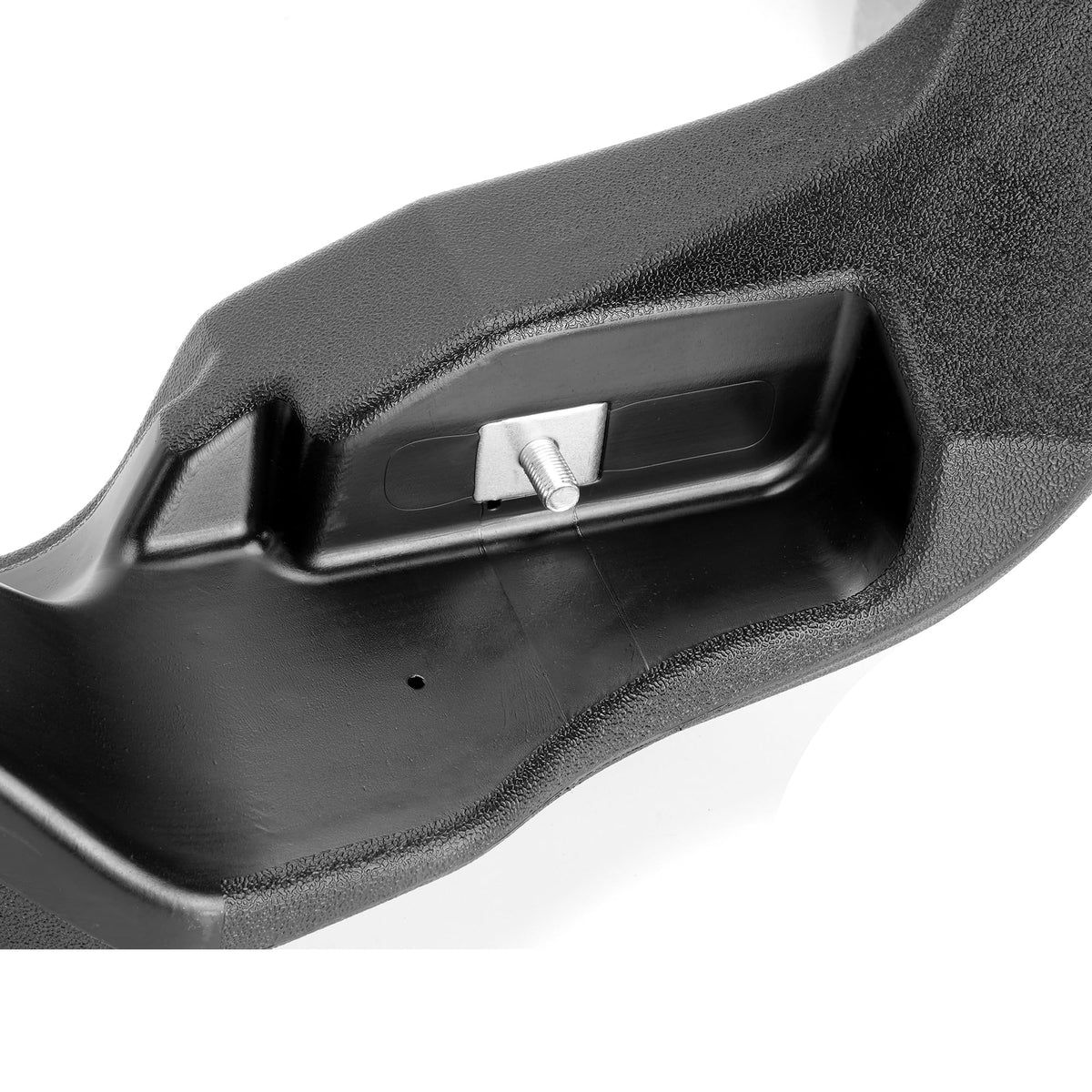 10L0L Yamaha Drive rear bumper cover bottom view focuses on mounting points.