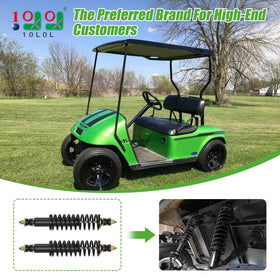 10L0L golf cart rear coil-over shock absorber enhances comfort on Medalist models