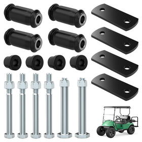 10L0L golf cart rear leaf spring bushings kit shown as a complete drop-in replacement