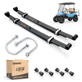 10L0L Golf Cart rear leaf spring kit 4-leaf for smoother rear rides.
