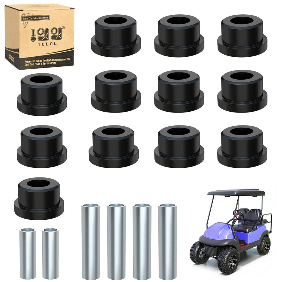 10L0L golf cart rear leaf springs kit for Club Car Precedent improves ride quality.